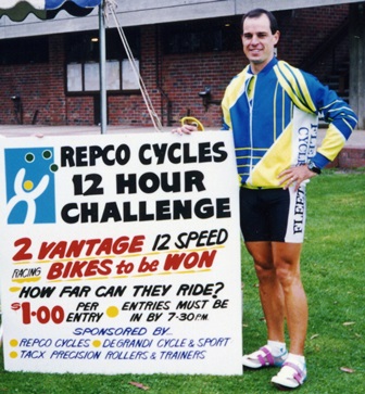 Rod Evans at the Geelong College Carnival, 1992.